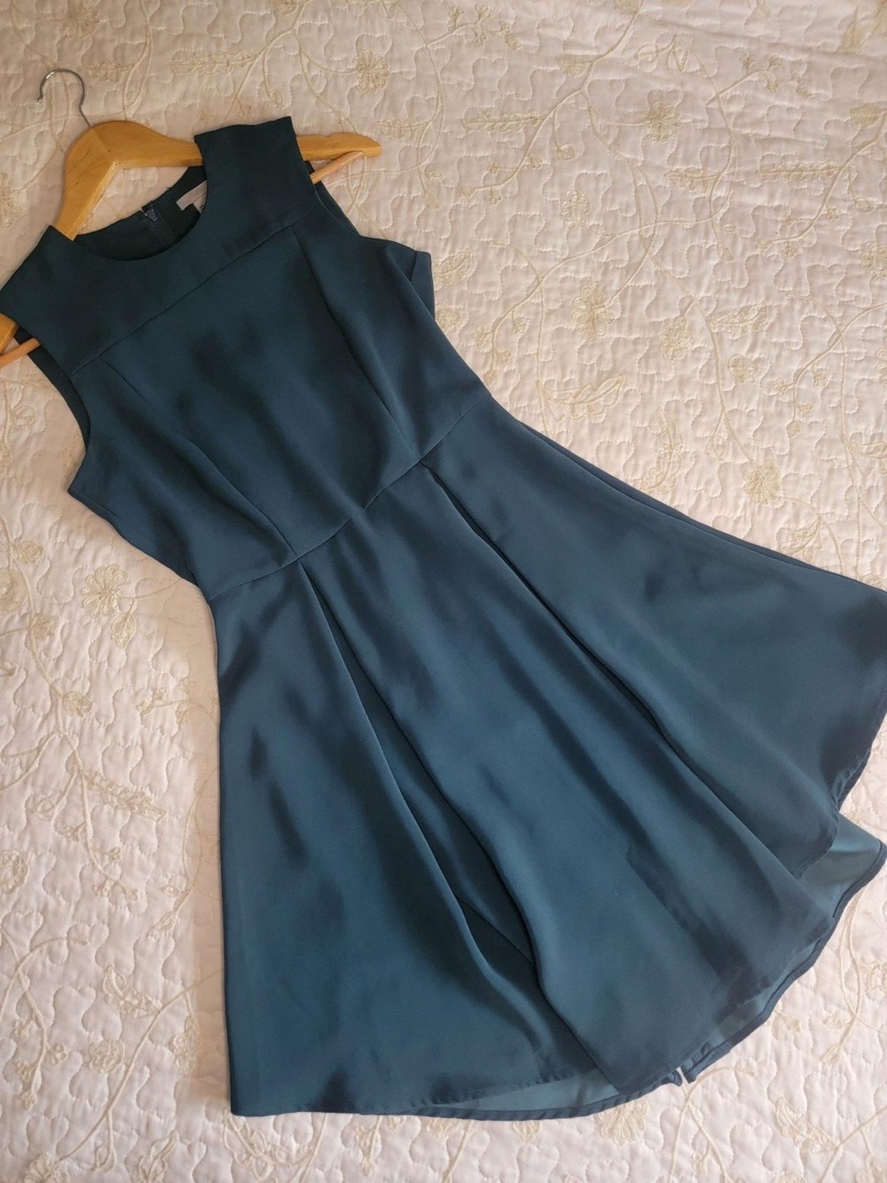 H&M Sleeveless Teal Mini Dress